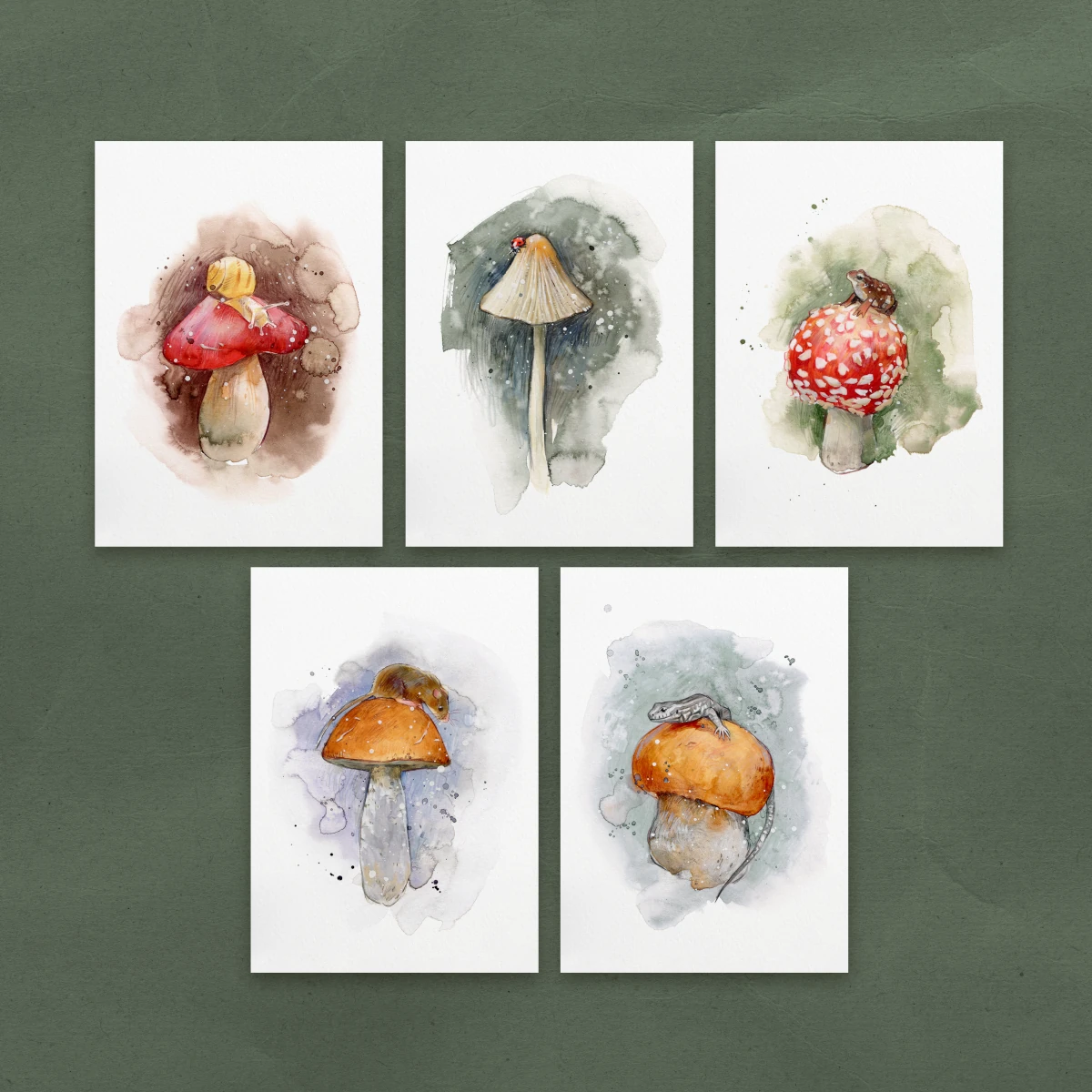 Bosque – Set de Postales