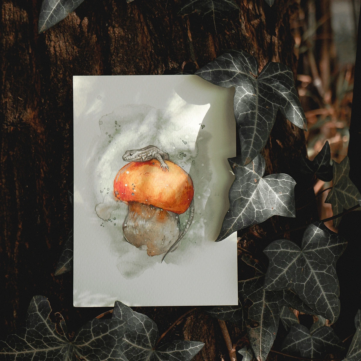 Postal Largatija sobre Seta